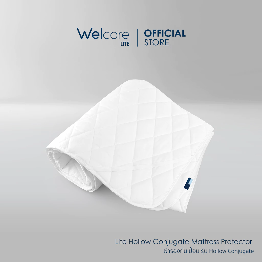 Welcare ผ้ารองกันเปื้อนที่นอน Hollow Conjugate ขนาด 3.5 5 6 ฟุต thumbnail 4