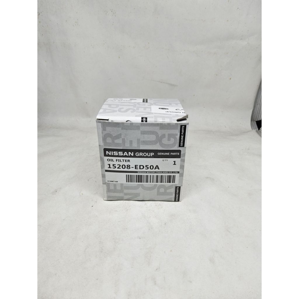 กรองน้ำมันเครื่อง Nissan 15208-ED50A อะไหล่แท้ NISSAN GROUP