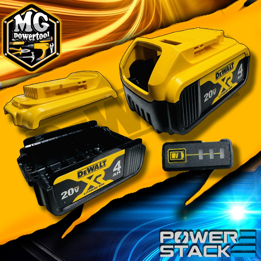 DEWALT อะไหล่บอดี้แบตเตอรี่(สอบถามก่อนสั่งซื้อ) DCB182,DCB184 ***อะไหล่แท้***