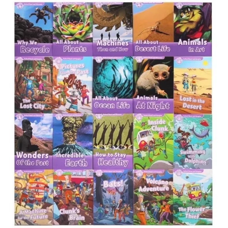 Oxford Read and Discover Level 1-6 Children's Book English Edition - รูปที่ 4