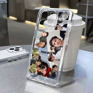 สําหรับiphone 16 Pro Max Kpop Bus Group 15 14 13 11 12 Pro 8 Plus X Xs Max Se 2020 Simpleขั้นสูงโปร่งใสTpuเคสโทรศัพท์