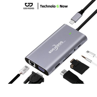 GOOJODOQ 11in1 Usb C Hub สําหรับเครื่องอ่านการ์ด Pro Type C …