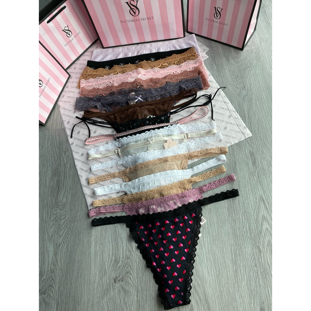 Victoria's Secret คอลใหม่ Size L ของแท้จากshop ป้ายไทย สะโพก 40-42.5