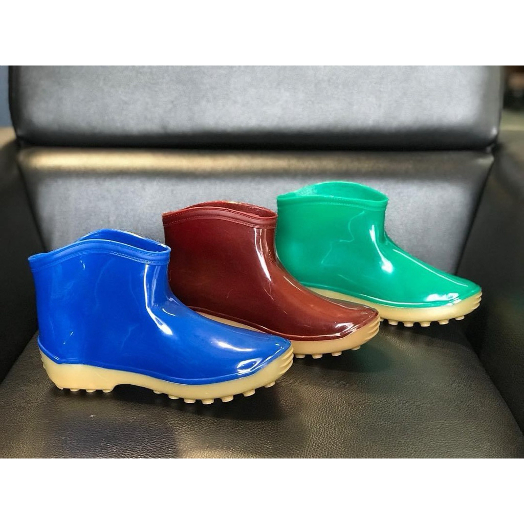 รองเท้าบูทกันน้ำ Bowling สูง 6 นิ้ว