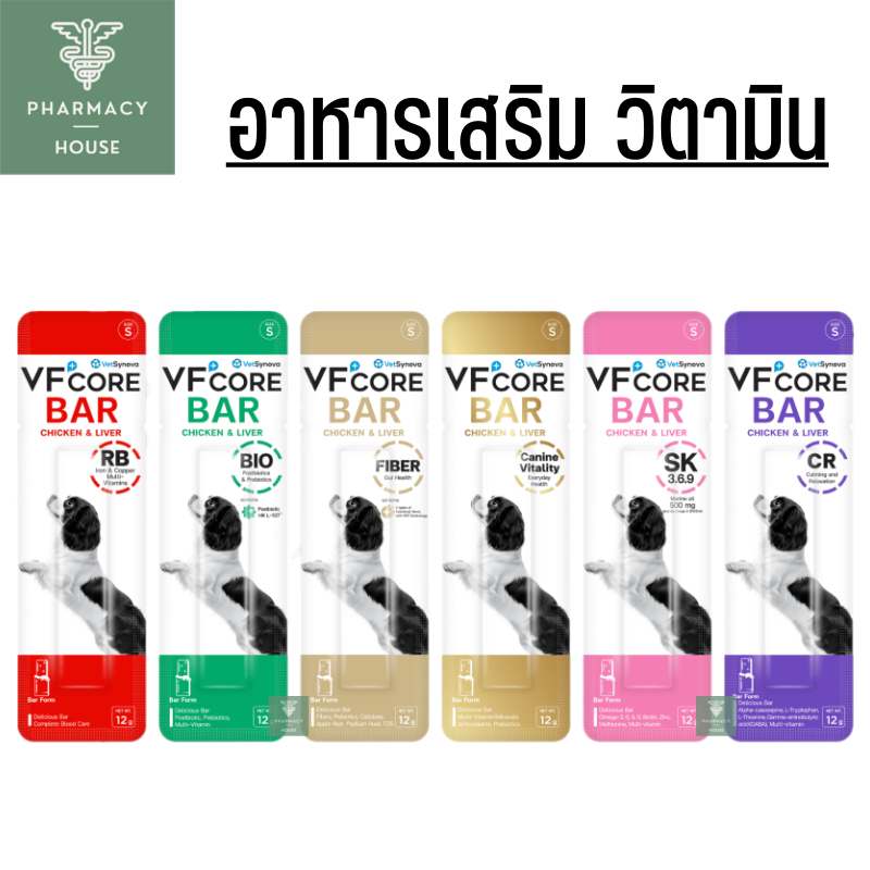 VF+Core BAR วีเอฟคอร์ บาร์ อาหารเสริมสุนัข