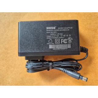 แท้ Adapter 12v 3a ยี่ห้อ MOSO หัวแจ็ค 5.5*2.1mm.
