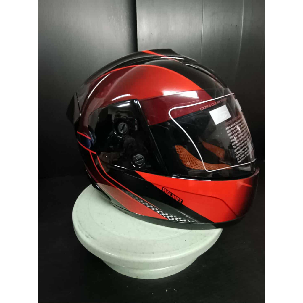 หมวกกันน็อค แบรนด์ spacecrown  รุ่น fighter-stk มี  size L  รหัสสินค้า M258