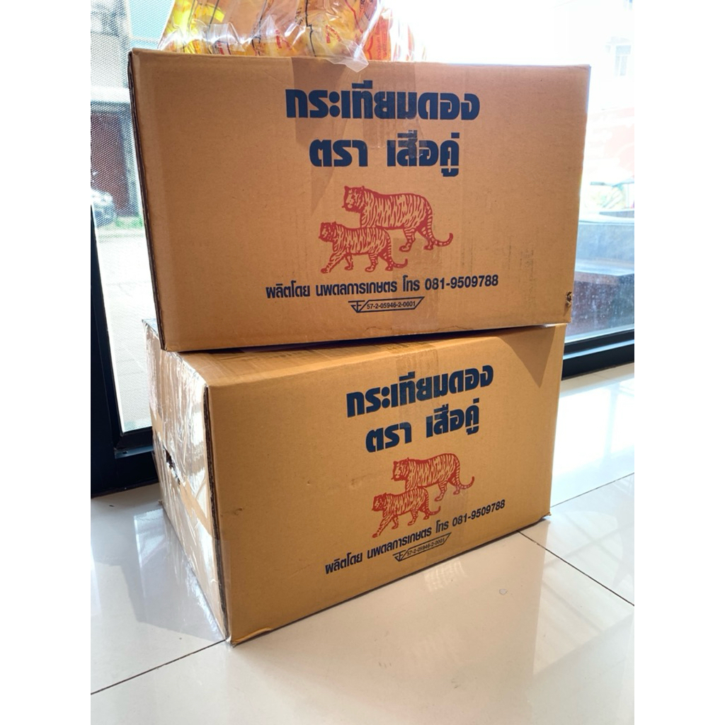 กระเทียมดอง ตราเสือคู่(ยกลัง) - รูปที่ 2