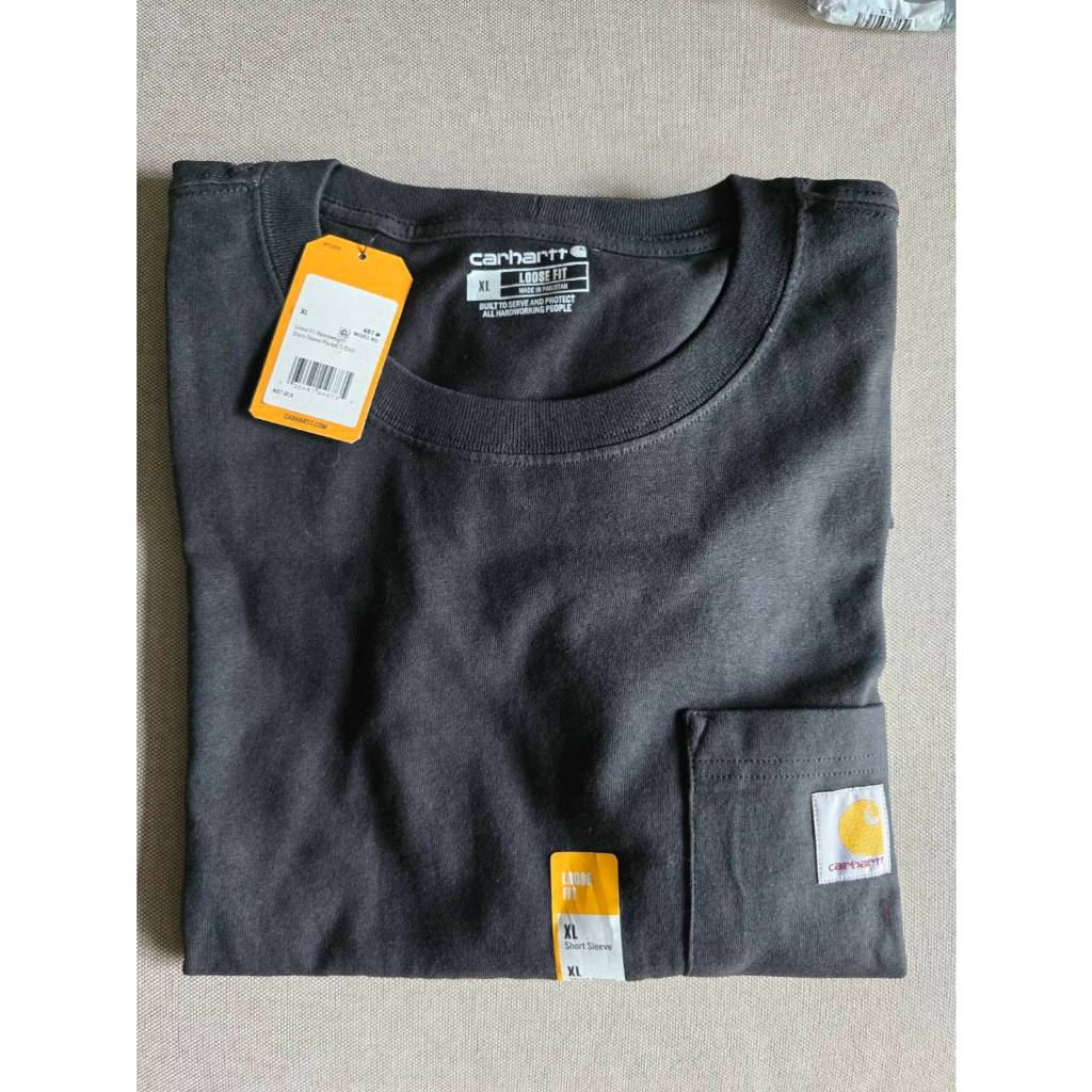 *ของแท้* เสื้อยืดสีดำ Carhartt K87 นำเข้าจากอเมริกาแท้