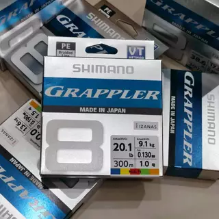 สาย PE Shimano Grappler X8 300m Made in Japan