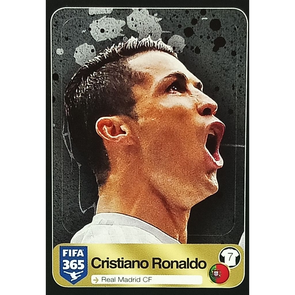 2016-17 Panini FIFA 365 Sticker Golden World of Football 558 Cristiano Ronaldo real Madrid