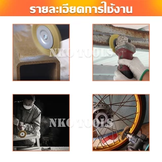 แปรงลวดกลมมีแกน แปรงลวดกลมทองเหลืองมีแกน ขนาด 2นิ้ว 3นิ้ว 4นิ้ว ราคาต่อชิ้น แกน6มิล ขัดโลหะ ขัดสนิม