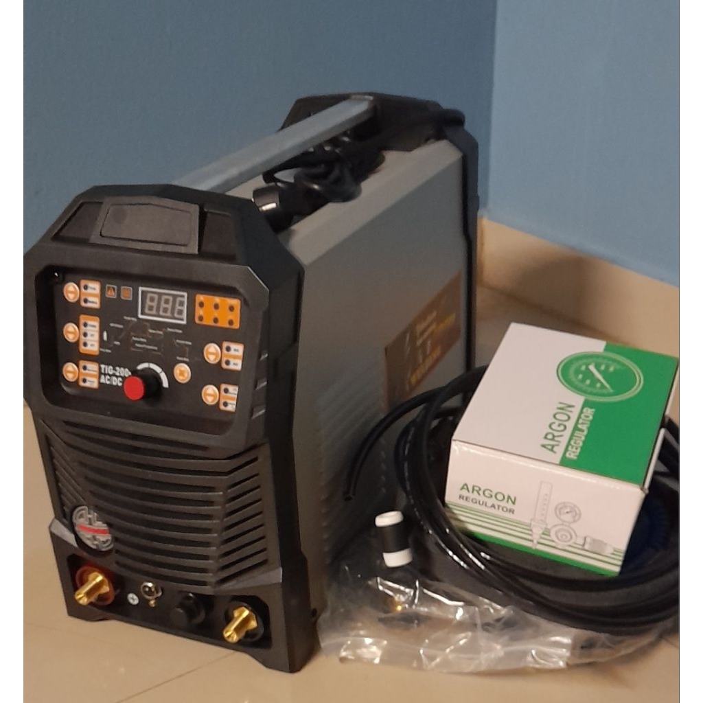 ตู้เชื่อมอลูมิเนียมTIG AC DC-200Pระบบเพล้า