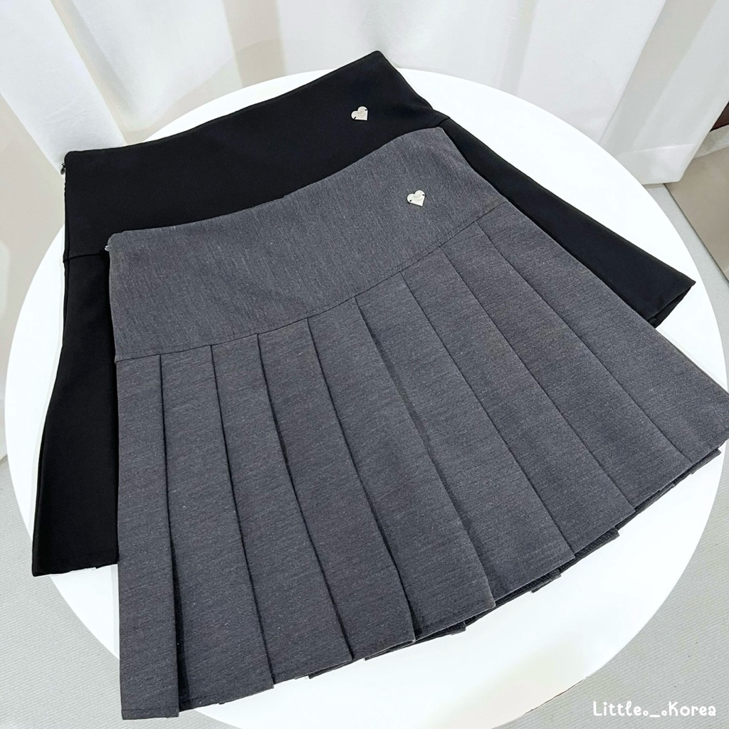LITTLE KOREA - รุ่น Medium Pleats ยาว 14”-16” เอว 23”-33” กระโปรงเทนนิสทรงพลีท มีซับใน
