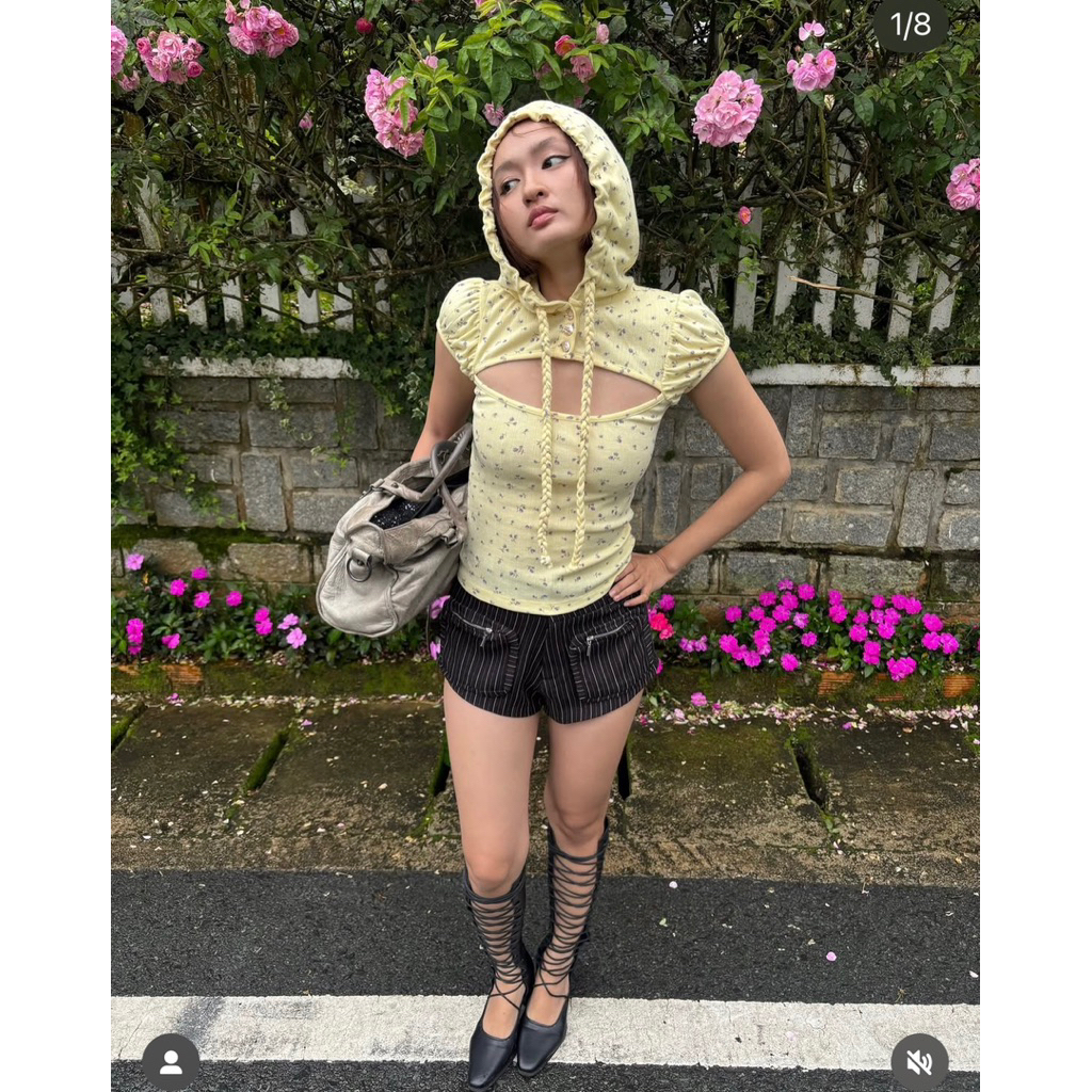 พร้อมส่ง Mamavirus Florette Top