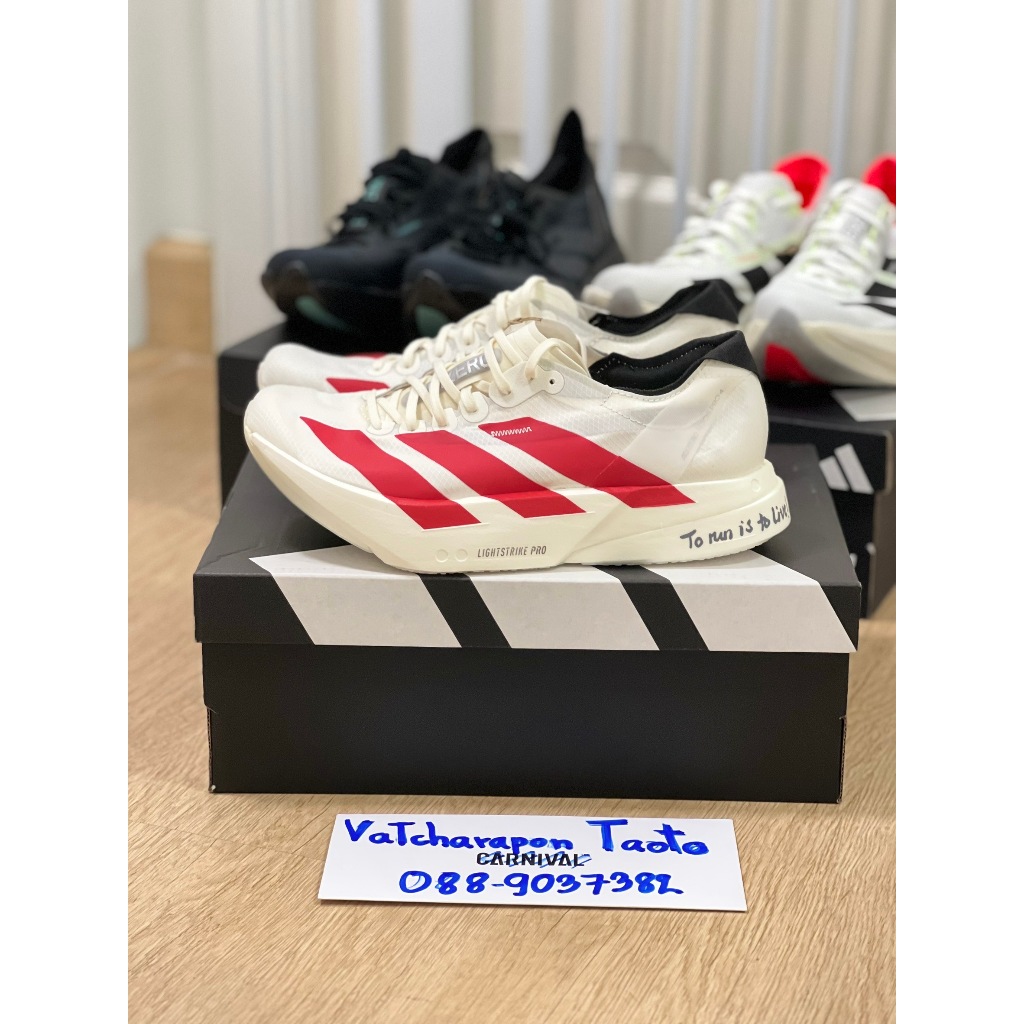 📍[พร้อมส่งจากไทย🇹🇭][มีส่งด่วนถึงในวัน🚛] รองเท้าวิ่ง Adidas Adizero PRO4 OG มือ1 ของแท้ 100% - รูปที่ 2