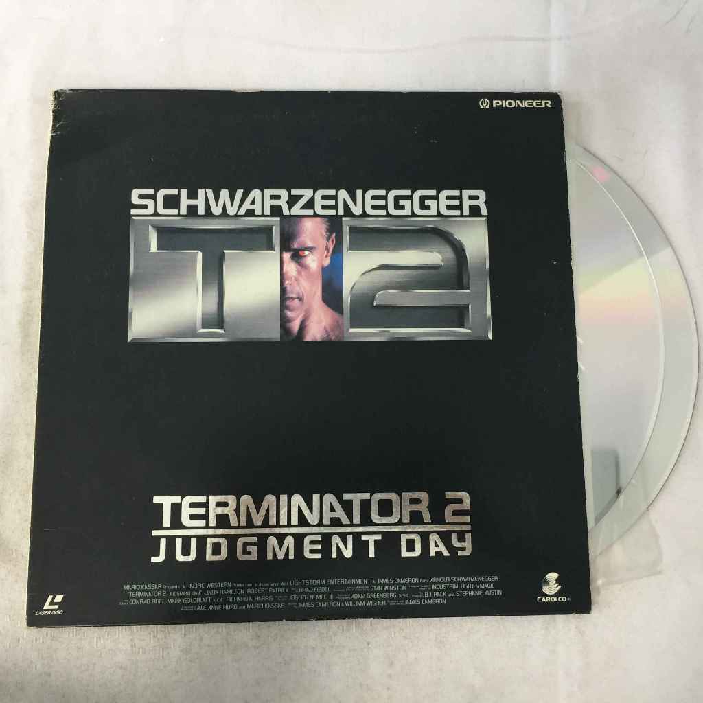 Terminator 2: Judgment Day.  - 2LP laser ขนาด 12 นิ้ว  K8