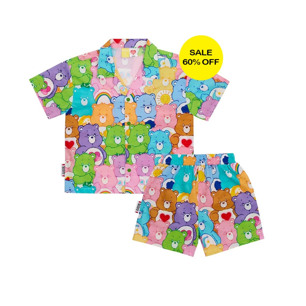 AWESOME CARE BEARS SHIRT SET (KIDS)
