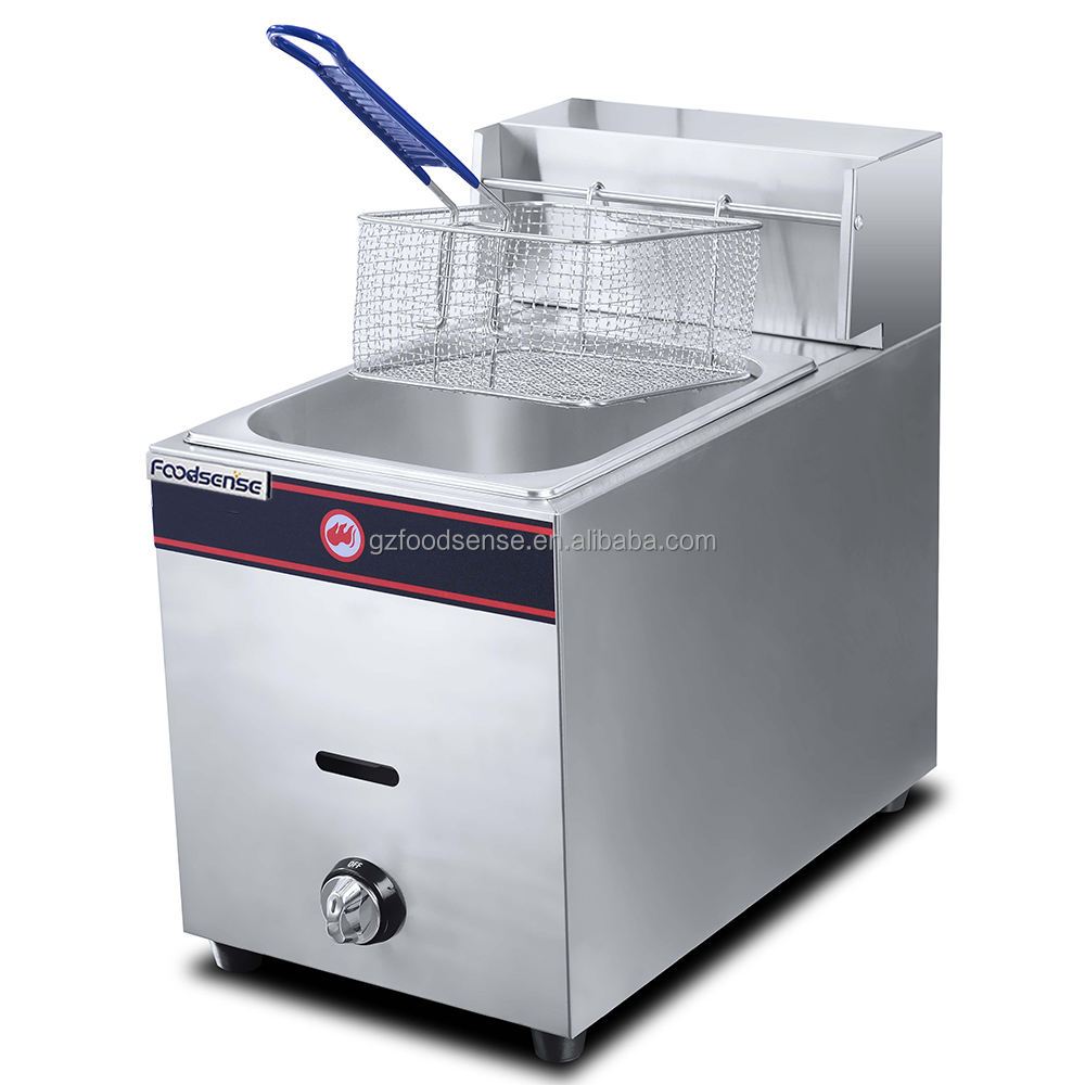 [ผ่อน 0%]หม้อทอด ขนาด 6 ลิตร หม้อทอดเพื่อการพาณิชย์ Gas Deep fryer HGF-71