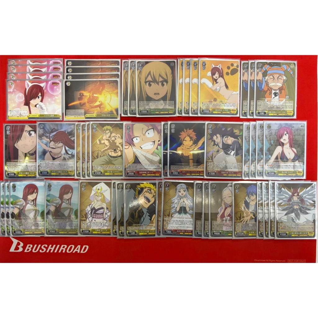 [Deck] Weiss Schwarz Fairy Tail 100 Years Quest (50ใบ) สายเอลซ่า