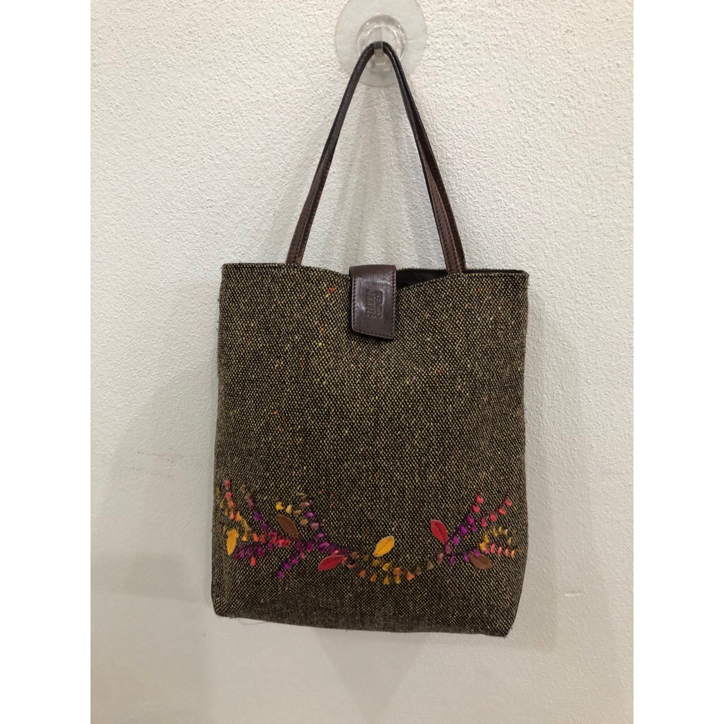 กระเป๋าผ้าทอ Kenzoแท้ ส่งต่อคะ