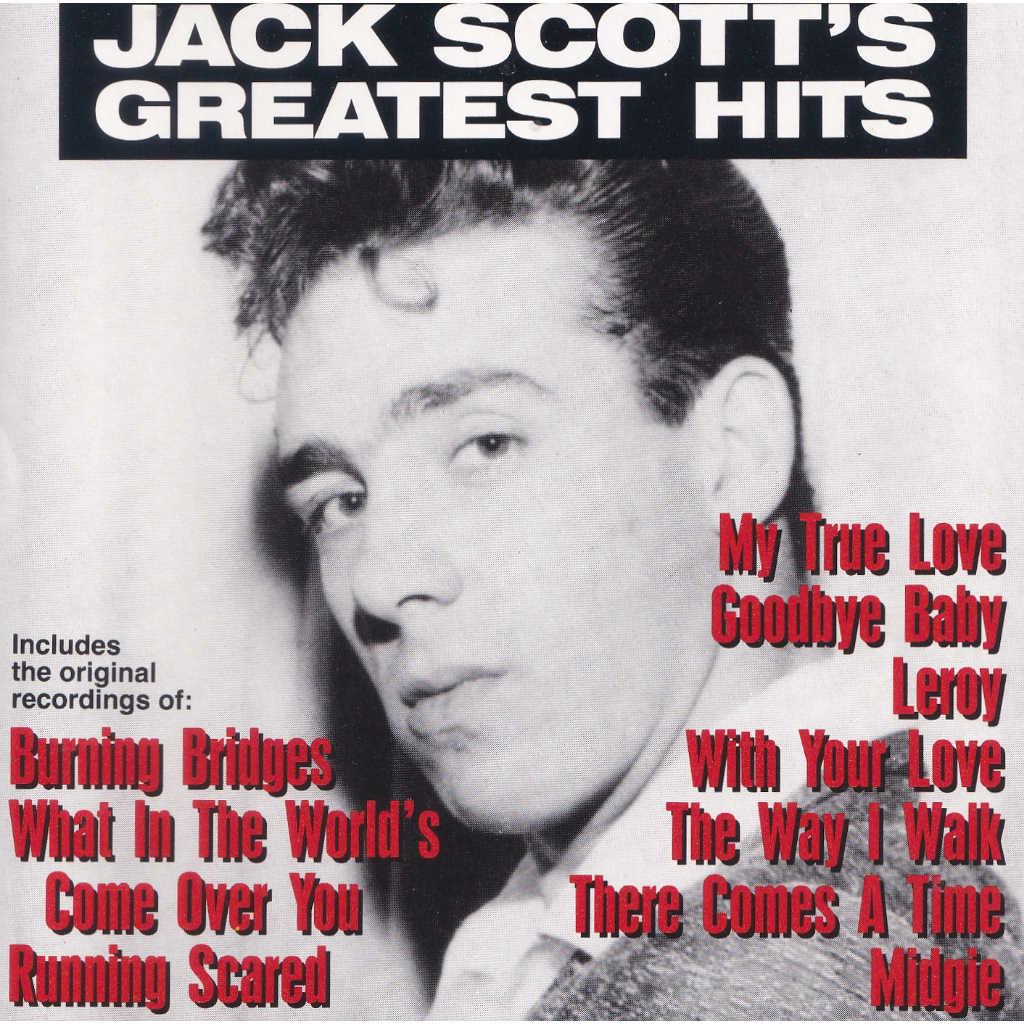 Jack Scott – Jack Scott's Greatest Hits (Curb Records D2-77255) Made in U.S.A.