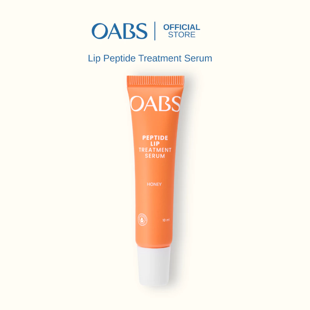 [ลดหั่นครึ่ง 1 ชิ้น] OABS Kiss of Care ลิปเซรั่ม Peptide Lip Treatment Serum 10g ลิปเซรั่มบำรุงริมฝีปากอิ่มฟู