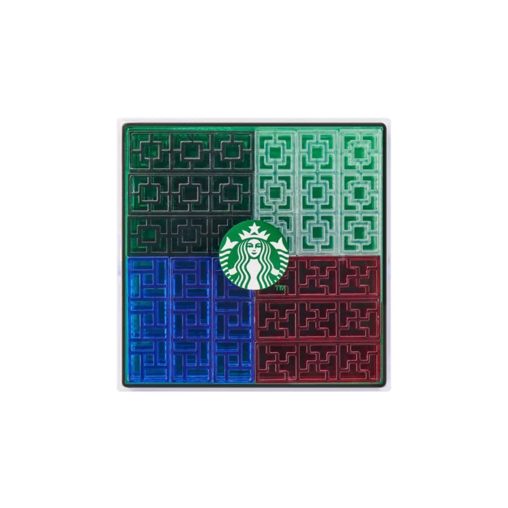 (พร้อมส่ง) Starbucks Block  ตัวต่อสีเขียว