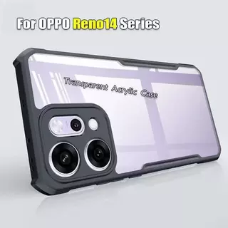 เคสกันรอยกล้อง สำหรับOppo Reno14 Pro Reno13 Pro Reno12 Pro Reno11 Pro Reno10 Pro / Reno15F 14F 13F 12Fเคสหลังใส