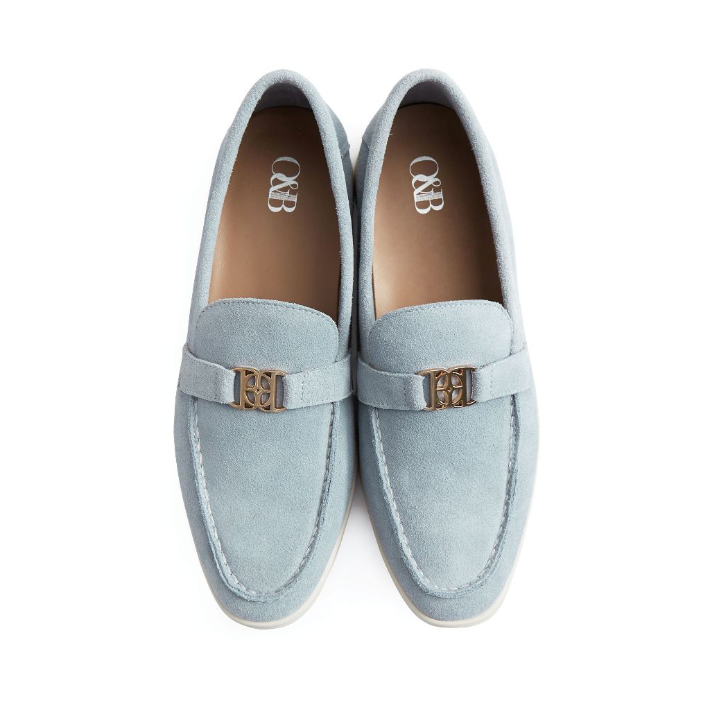 O&B รองเท้าหนังกลับ รุ่น ROMEO LOAFERS IN WILD HONEY-11218SU11614F_S4YLXX