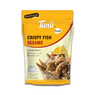 [ซื้อ3แถม3] Tana ธนา เรดดี้ ปลากรอบโรยงา 65 กรัม Crispy Fish Sesame