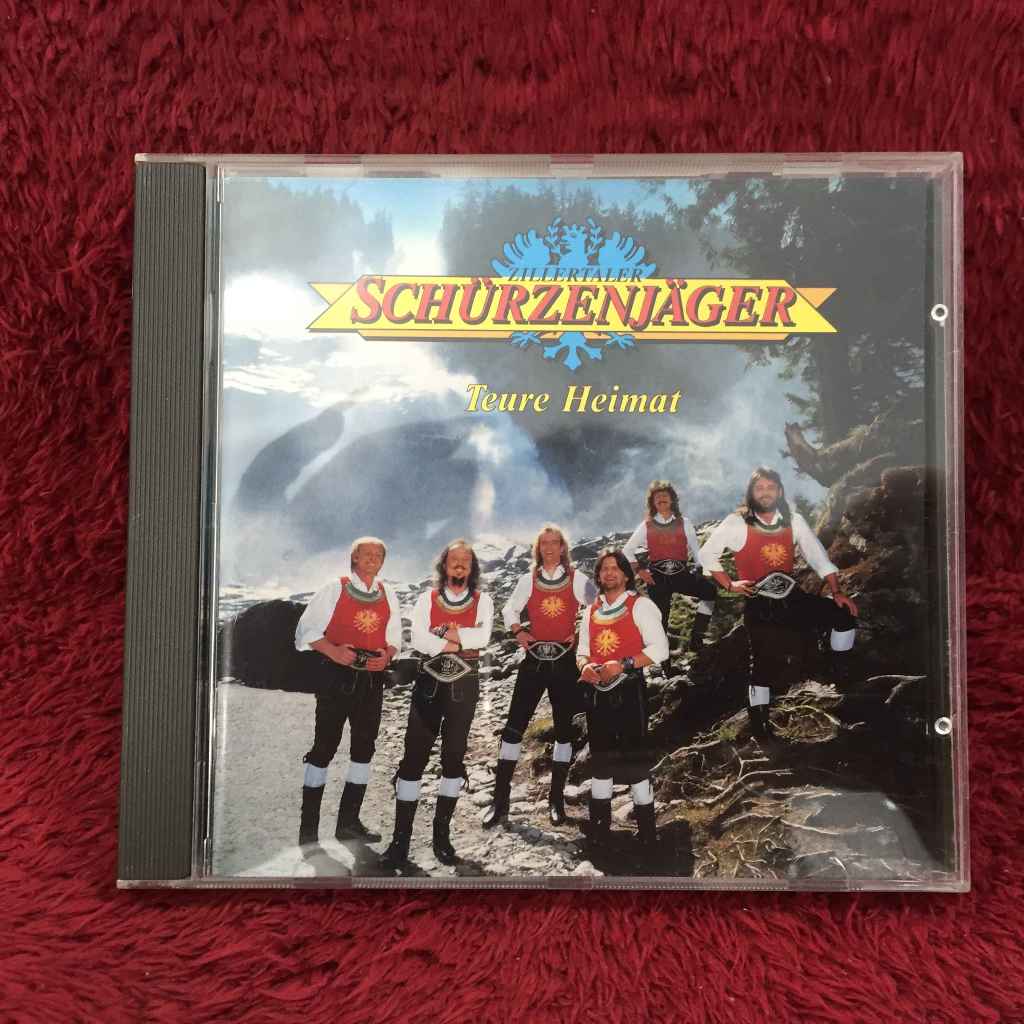 CD Zillertaler Schurzenjager - Teure Heimat สภาพตามรูปปก DA125-70