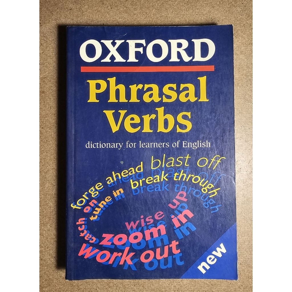 Oxford Phrasal Verbs dictionary (English)