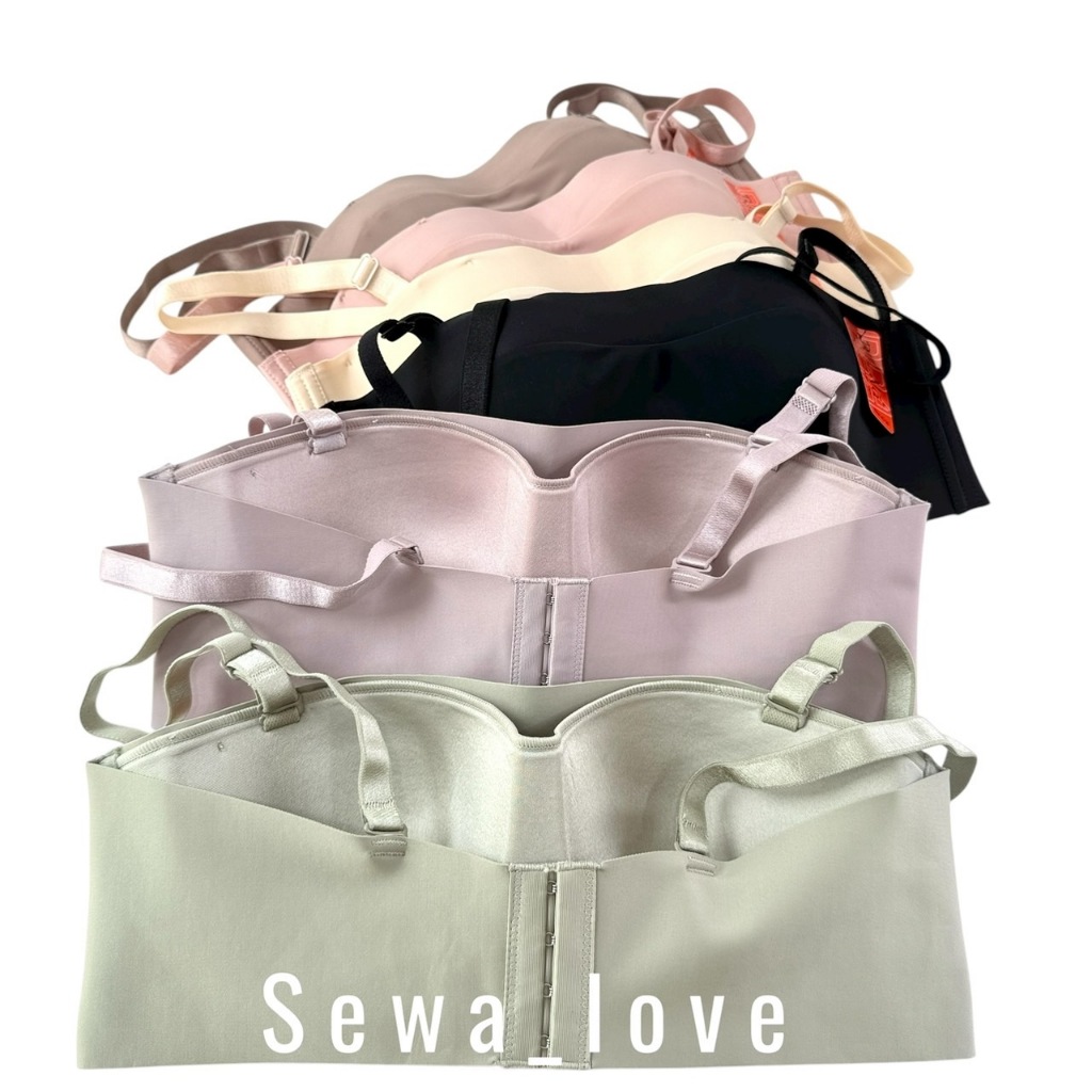 เสื้อในบังทรง Beena 1869 เกาะอก ไซร้ใหญ่ ไร้โครง ไร้ขอบ เรียบเนียน คุณภาพเกรดพรีเมี่ยม - รูปที่ 4