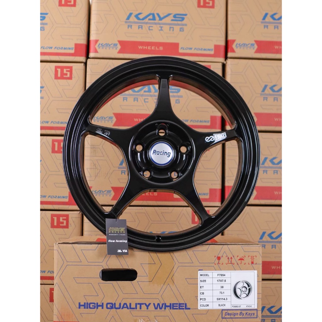 ล้อแม็กซ์ KAYS F7854  7.5*17นิ้ว  5รู 114.3