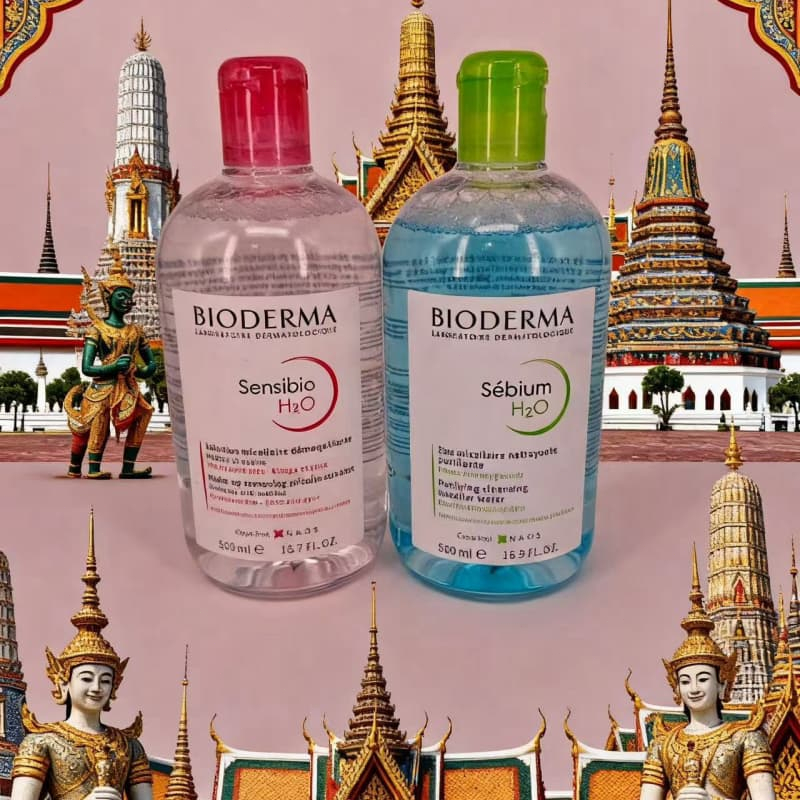 Bioderma Sensibio H2O ไมเซลล่า คลีนซิ่ง วอเตอร์ 500มล. สำหรับผิวแพ้ง่าย