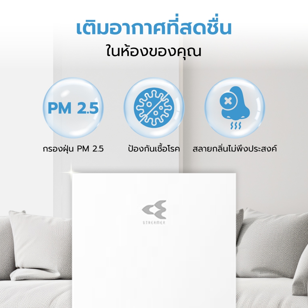 DAIKIN เครื่องฟอกอากาศ รุ่น MC30ZV1S |MC|