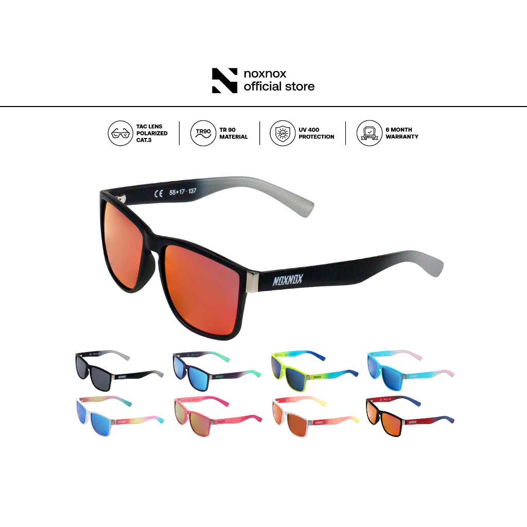 NOXNOX แว่นตากันแดด รุ่น RUN FADE