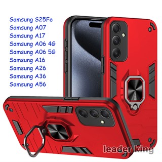 ส่งด่วน เคส ตั้งได้ สําหรับ Samsung S25Fe A07 A17 A06 4G A16 A26 A36 A56 เคส กันกระแทก A06 5G หุ่นยนต์ 042