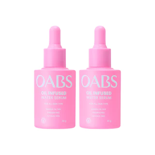 [2 ชิ้น] OABS เซรั่มออยล์บำรุงผิว Oil Infused Water เติมน้ำให้ผิว ปรับผิวกระจ่างใส