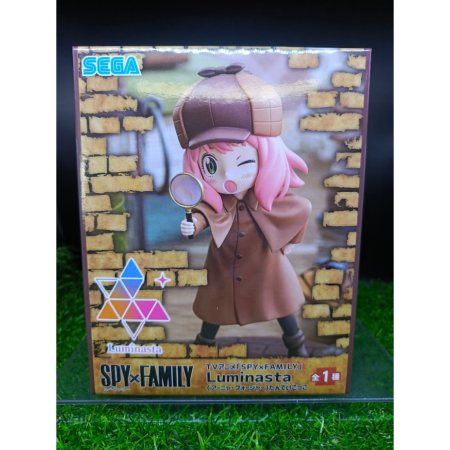 (ของแท้) Anya อาเนีย Anya Detective Ver.- Spy x Family Sega Luminasta Figure