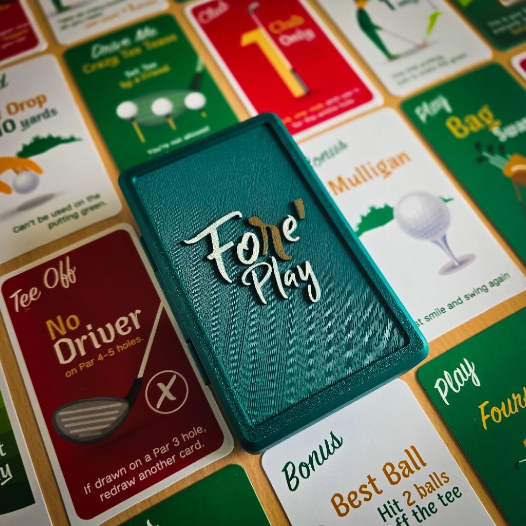 Fore'Play กอล์ฟ การ์ดเกม สำหรับออกรอบเพื่อความบันเทิง