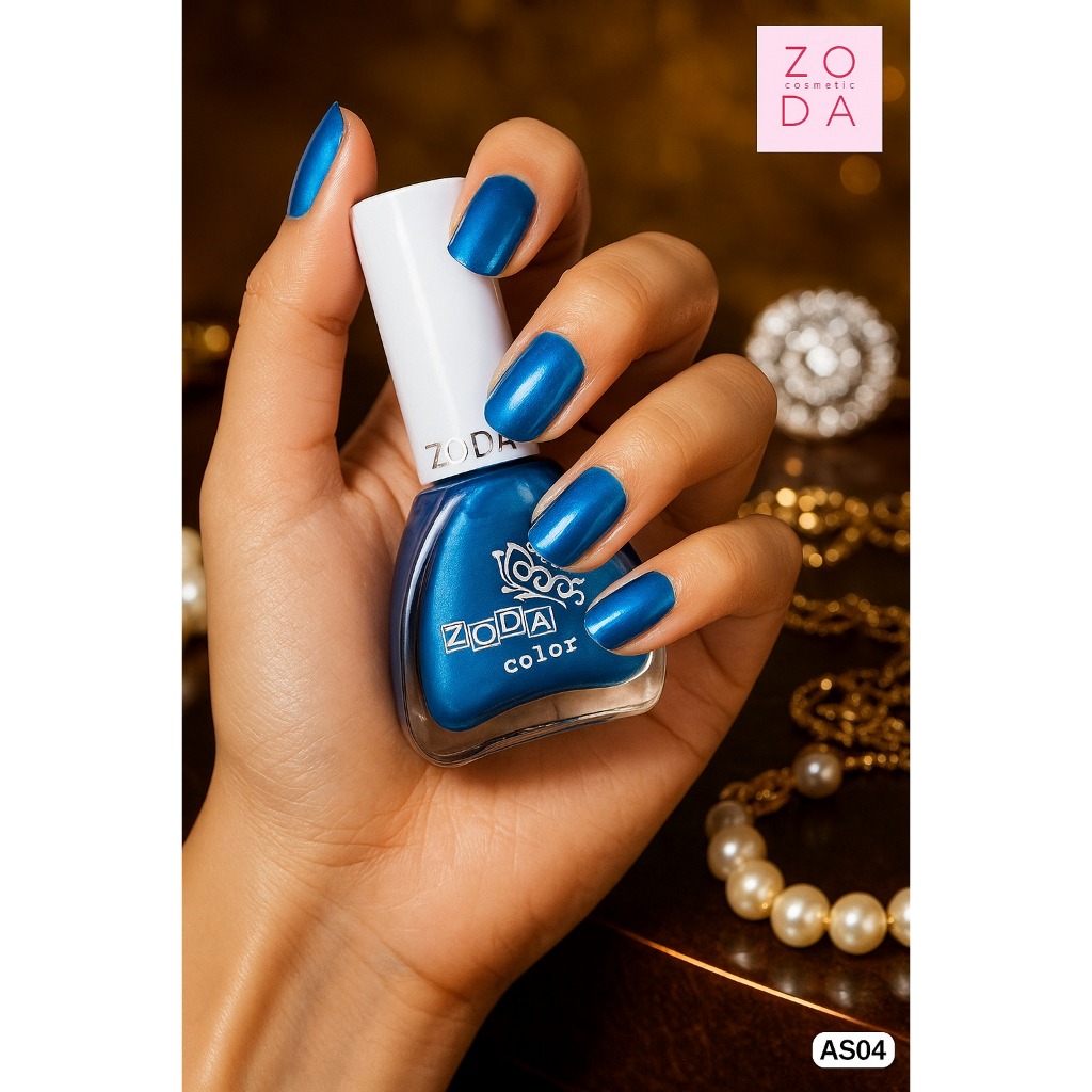 Zoda Color สีทาเล็บกึ่งเจล  ยาทาเล็บไม่ต้องอบ แห้งเร็ว เงาสวย เม็ดสีชัด ไร้กลิ่นฉุน สีชัด เนื้อสีเกลี่ยทาง่าย