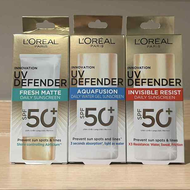 กันแดด Loreal spf 50++++ 50 มล ขนาดขายจริง พร้อมส่ง
