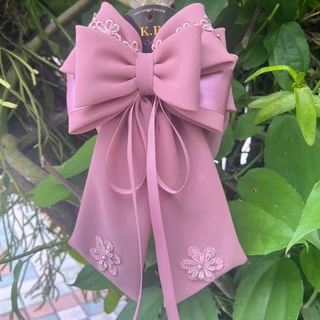 Bow โบว์ติดผม เน็ตติดผม กิ๊บติดผม โบว์ใหญ่ โบว์พยาบาล เครื่องประดับผม แฟชั่น อุปกรณ์ตกแต่งผม ริบบิ้นโบว์ เน็ตคลุมผม