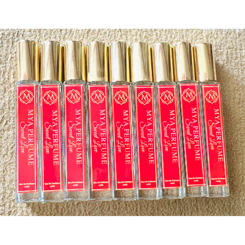 น้ำหอมMYA กลิ่นsweet love ราคาส่ง 10 ขวด