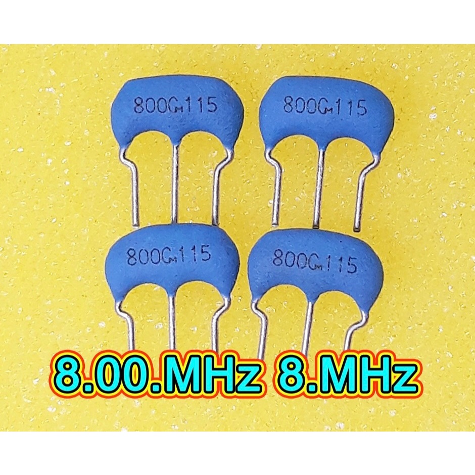 (5ตัว) 8.00mhz คริสตัลเซรามิค 3ขา ตัวเล็ก 8.mhz 8.00MT 8.M 8.000MHz 8MHz 8.000Gxxx อะไหล่เครื่องซักผ