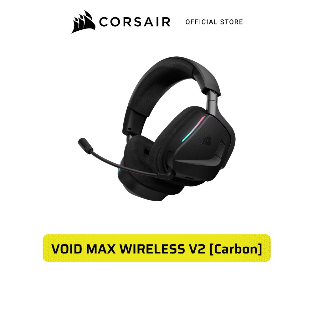 CORSAIR GAMING HEADSET VOID MAX WIRELESS V2 BLACK : CA-9011388-WW