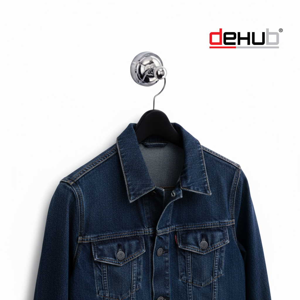 Dehub Dress Hanger-S60 ตะขอแขวน ติดผนัง ไม่ต้องเจาะผนังให้เป็นรู สแตนเลส ตัวแขวน ตะขอแขวนอเนกประสงค์