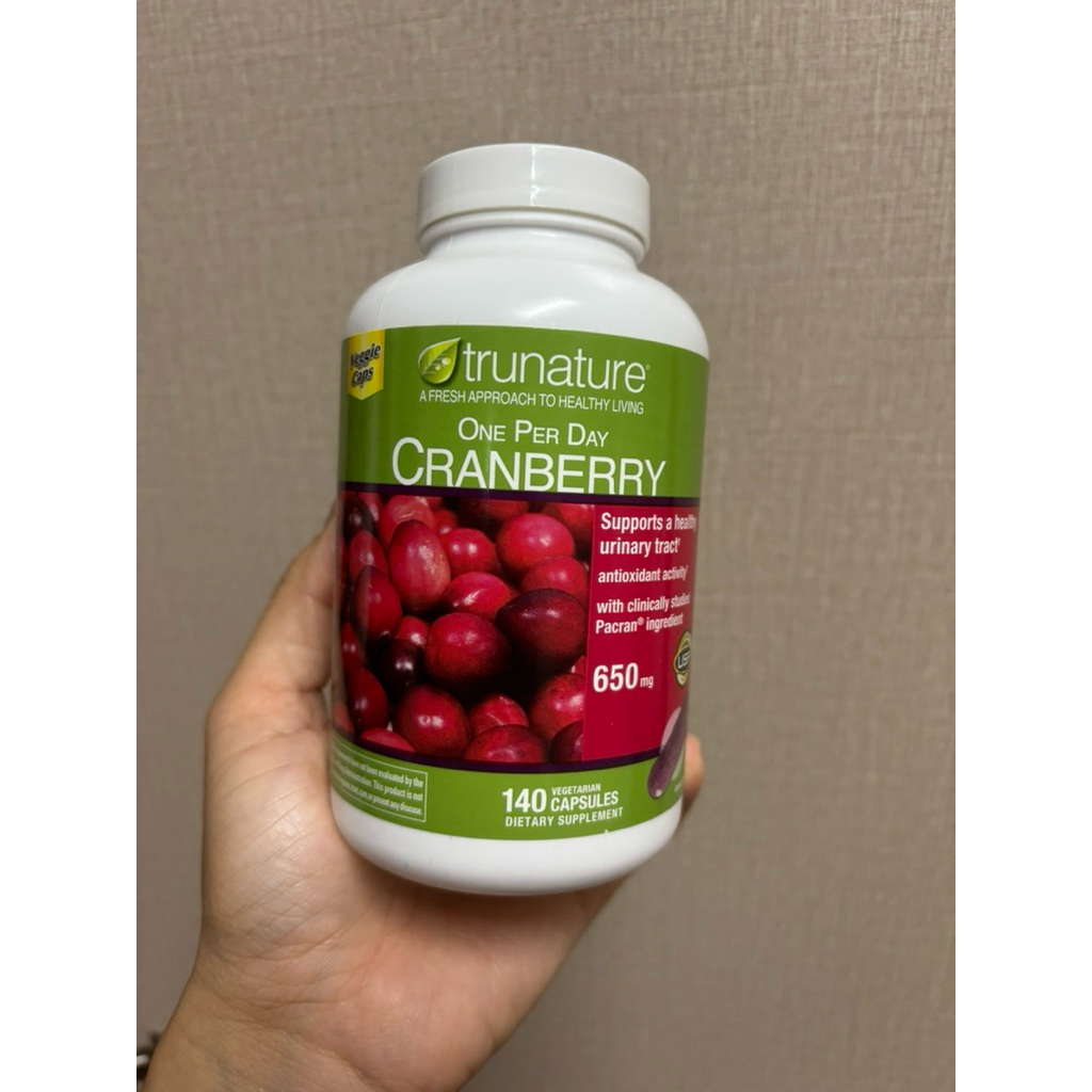 trunature Cranberry 650 mg, 140 Vegetarian